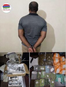 DLEAG ARRESTS 53-YEAR-OLD NIGERIAN WITH 9,020 ECSTASY TABLETS, SUSPECTED DRUG-MAKING EQUIPMENT